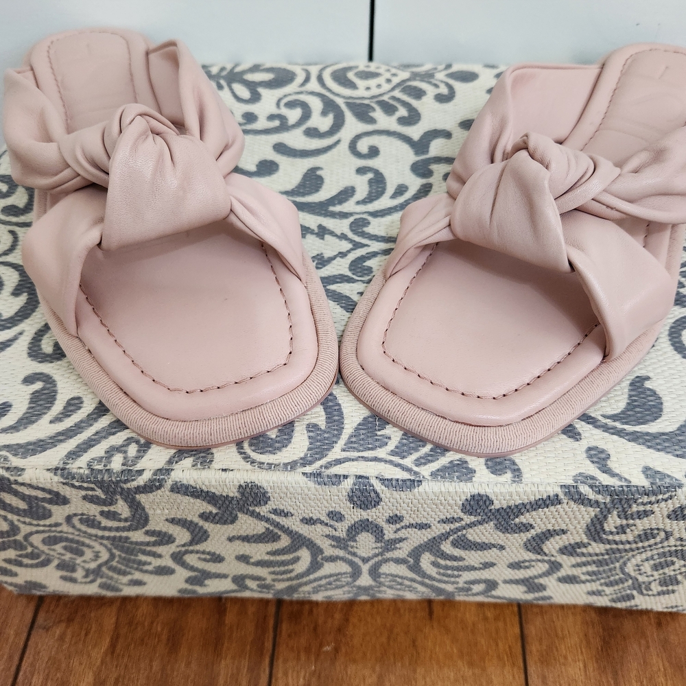 Louise et Cie Women's Knotted Slide Sandal - Blush Pink - Picture 2 of 7